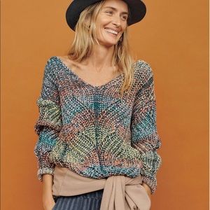 NWT Anthropologie Chroma Sweater